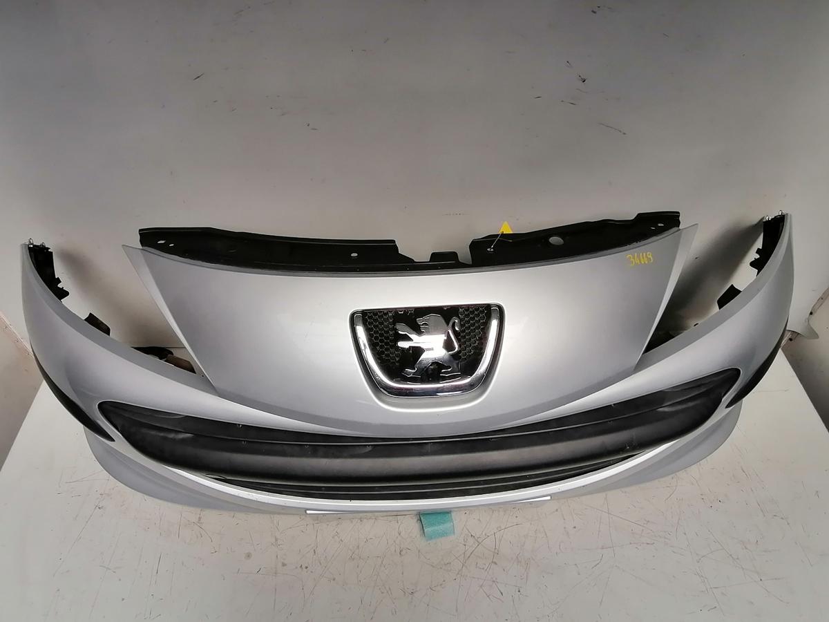 Peugeot 207SW original Sto&szlig;stange Stossf&auml;nger vorne EZR Aluminiumgrau Metallic Bj.2008